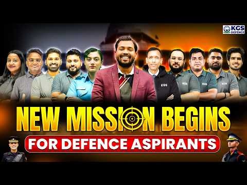New Mission Begins for Defence Aspirants 💥 | by KGS Defence Team