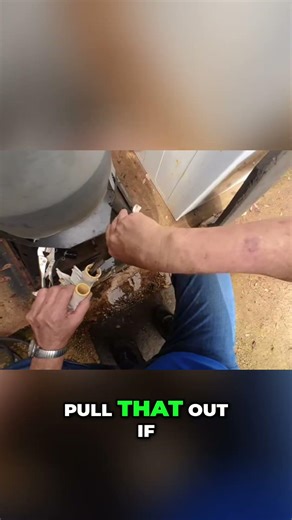 You Won’t Believe What Was Stuck in This Washer Pump 😳#shorts #plumbing #funny #howto #Thong