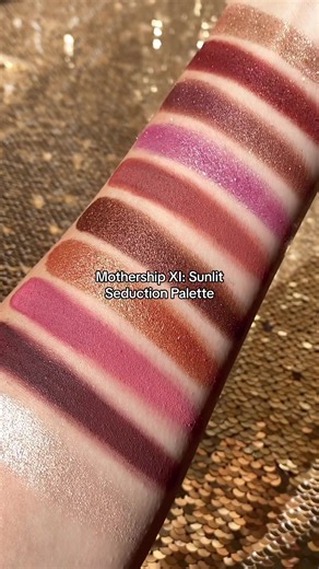Mothership XI Sunlit Seduction Eyeshadow Swatches