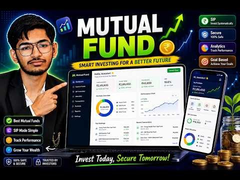 Build a Mutual Fund Dashboard in React.js | Full Project
