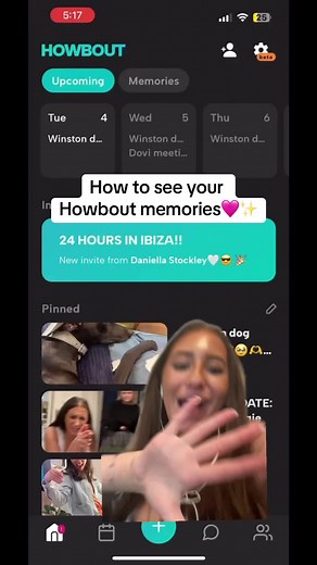 How to Use Howbout App: Memories Tutorial