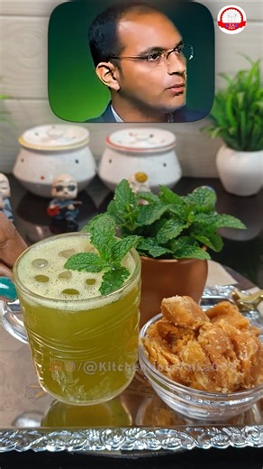 Homemade SugarCane Juice from Gud (Jaggery) Puneet Dhawan | Sugar Alternative #shorts #gannekajuice