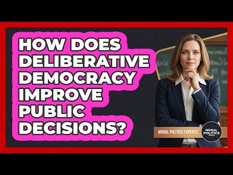 How Does Deliberative Democracy Improve Public Decisions? - Moral Politics Experts