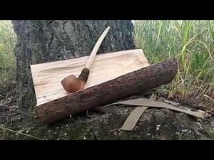 Wooden pipe making