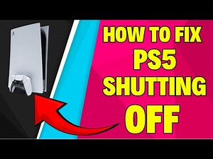 How to Fix PS5 Shutting OFF [ 100% FIXED ]