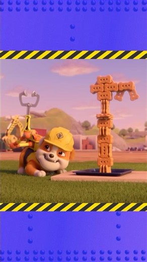 Rubble & crew play Treat Tower Jenga! 🏗️