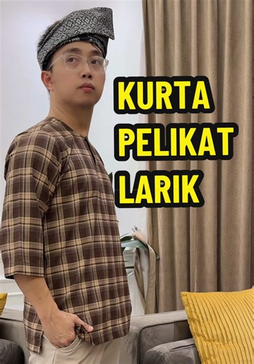 Kurta Lelaki Klasik Moden | Baju Melayu Raya