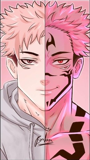 I Drew Yuji Itadori & Sukuna 🔥 | Jujutsu Kaisen Fan Art | Digital Speedpaint