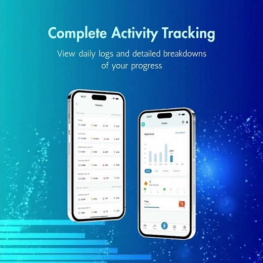 Stepiq – Step Counter, Tracker App By AppAspect Technologies Pvt. Ltd.