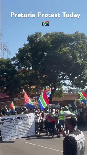Pretoria Protest Today 🇿🇦 | Anti-Illegal Immigration March in South Africa (30 June 2026)