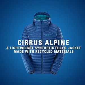 2K views · 88 reactions | It doesn't matter if you're out on a winter walk and on a cold-weather climb, our lightweight Cirrus Alpine Jacket delivers plenty of warmth for the changeable mountain conditions. Constructed with 100% recycled Cirrus HL synthetic insulation, it’s a versatile alpine all-rounder. Learn more here https://rab.equipment/cirrus-collection #WeAreRab #MastersOfInsulation #TheMountainPeople #SustainablePerformance #outdoorculture | Rab | Facebook