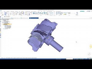Reverse Engineer a Turbine Wheel from Scanned Data.