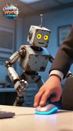 Bad Robot 🤖 #childrensworld #cartoon #3danimation #animasianak #robot #shortviral