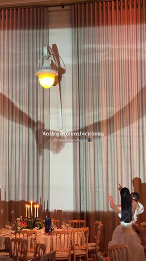 Create a Magical Projector Moment at Your Wedding