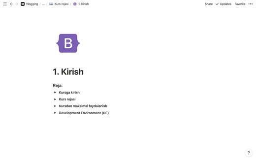Bootstrap 1. Kirish