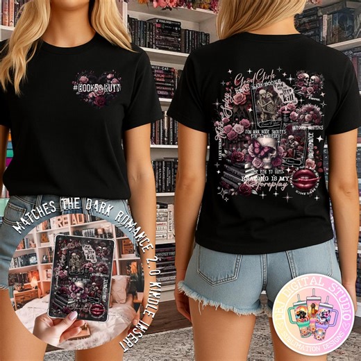 Dark Romance Quotes 2.0 Set - DTF Digital PNG Download - Booktok, Bookish, Pocket Print, Sleeve Quote - Etsy