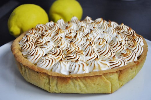 Tarte au citron meringuée