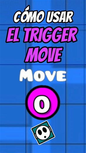 Cómo Usar El Trigger Move En Geometry Dash | #gd #geometrydash #tutorial #xd #shorts