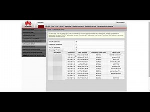 Huawei HG8245H Configurar ip fija
