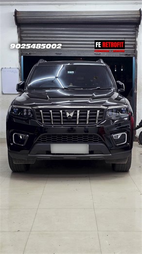 Mahindra Scorpio N Octoq projectors by FE RETROFIT CHENNAI #feretrofitchennai