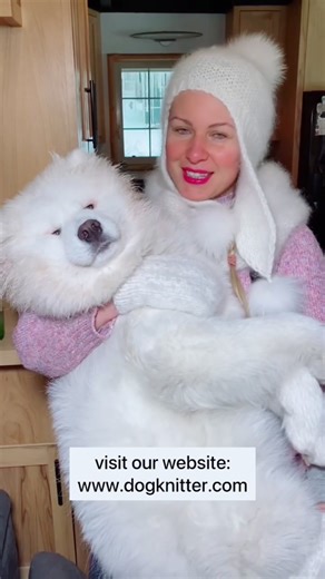 Shop Samoyed Fur Clothes at Dog Knitter