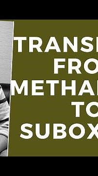 Painlessly Transition from Methadone to Suboxone (Buprenorphine) | REVIEW