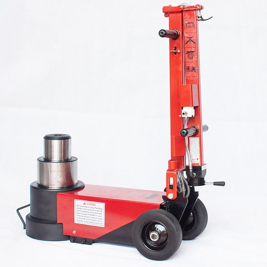 [Hot Item] Long Arm Two Stage Heavy Duty 40/80 Ton Pneumatic Jack Air Hydraulic Jack