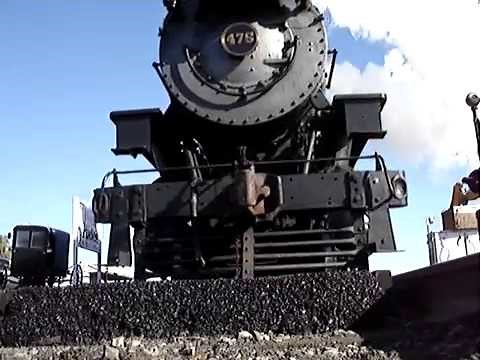 Strasburg Steam Engine Runs Over Camera