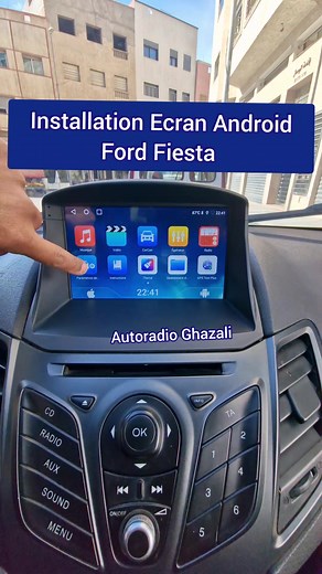 Installation de l'écran Android pour Ford Fiesta