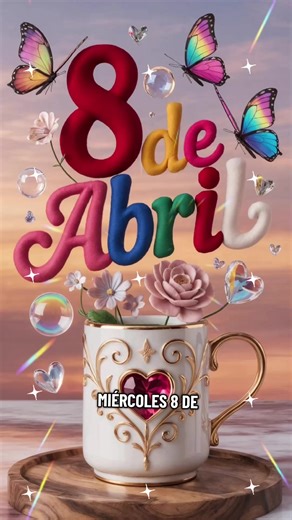 oración de la mañana hoy miércoles 8 de abril, feliz y bendecido día miércoles. #buenosdias #feliz #miercoles #viraltiktok #parati