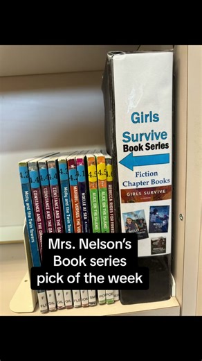Mrs. Nelson’s book series pick of the week! If you enjoy the “I Survived” historical fiction books you’ll enjoy these stories from a girls point of view on history! #librariansoftiktok #librarytiktok #mrsnelsonsversion #fyp #bookpickoftheweek #girlssurviveseries #readwhatyoulike #likewhatyouread