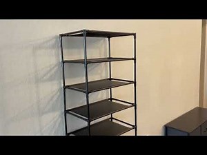Key Features + Assembly of the SONGMICS 10 Shelf Shoe Rack