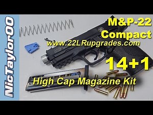 S&W M&P22 Compact 14+1 High Capacity Magazine