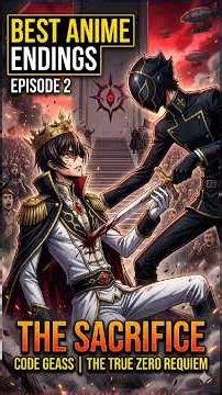 అత్యుత్తమ అనిమే ముగింపు: Code Geass (Episode 2) 🎭🔥 | Best Anime Endings #jjk #viral #shorts #anime