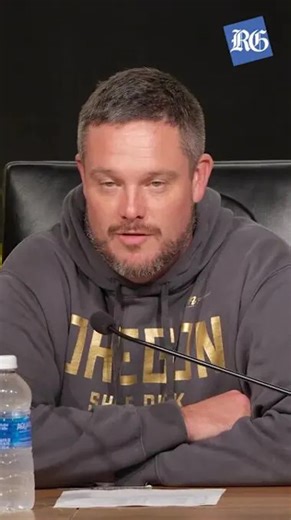 Oregon football coach Dan Lanning talks about Rutgers ahead of Ducks' East Coast trip