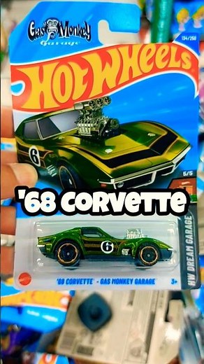 '68 Corvette - Gas Monkey Garage #hotwheels #gasmonkeygarage