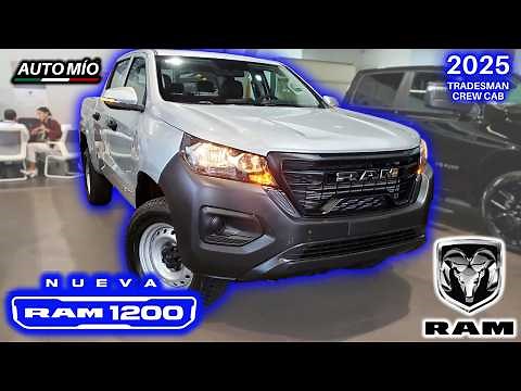 Nueva RAM 1200 TRADESMAN CREW CAB 2025 😃 TODOS los DETALLES $ #ram1200 #pickup #ram #rampickups