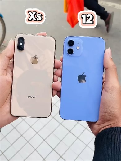 Iphone Xs vs Iphone 12 🔥🔥🔥#foryou #foryoupage #iphone #foryou