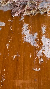 I find this part of refurbishing furniture so satisfying. #refurbishing #furnitureflip #diy #FurnitureMakeover #diyfurniture | Julie Edwards