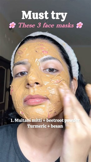 Try these 3 face masks for happy healthy looking skin.✨❤️#foryou #viral #facemask
