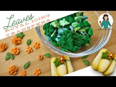 Fall Fun: Making Leaves Out Of Royal Icing