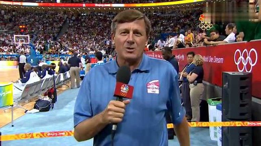 2008年北京奥运会 中国男篮VS美国全场录像纯享版