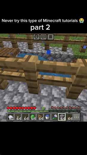 Never try trust on this type of tutorials part 2 #shorts #minecraft #gaming