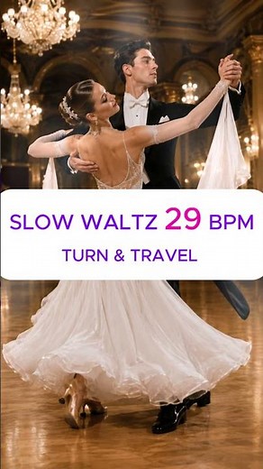 ✨ Slow Waltz 29 BPM – TURN & TRAVEL