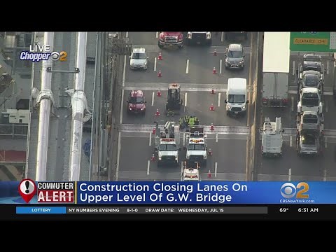 Commuter Alert: Emergency Road Work On GWB, Heavy Traffic Into New Jersey