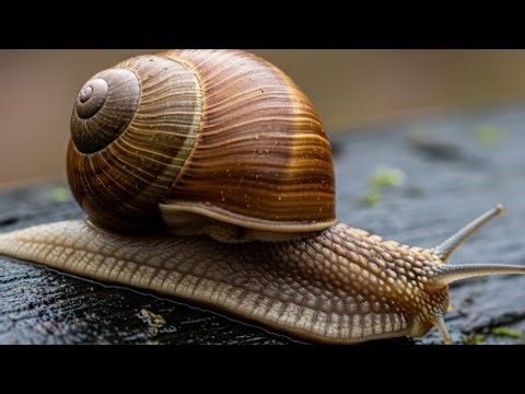 Unveiling the Secret Life of Snails: A Journey into the Micro-World‪@animals-j9c‬