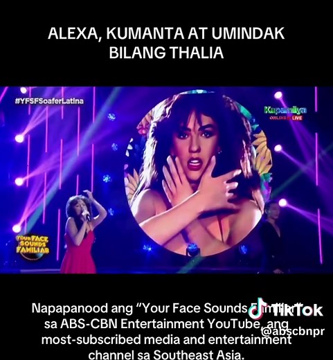 Alexa Ilacad's Transformation as Thalia on YFSF