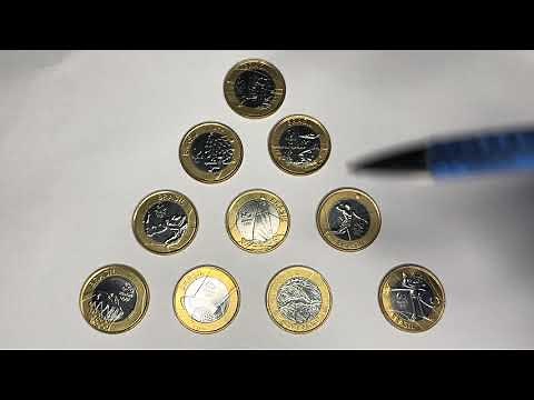 As 11 MOEDAS de 1 Real das OLIMPÍADAS mais Valiosas