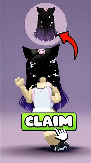 [FREE!] KUROMI HAIR CODE IN FLEX UGC CODES ROBLOX! 100% free #sanrio