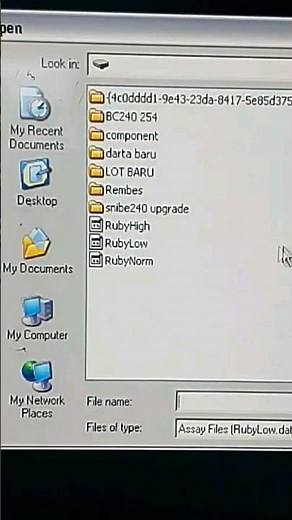 How to enter QC cell dyn ruby lot files #hematology